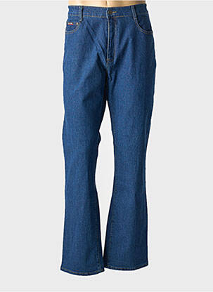 Jeans coupe droite stretch taille normale bleu DALEX homme
