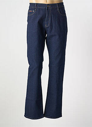 Jeans coupe droite stretch taille normale bleu fonce DALEX homme