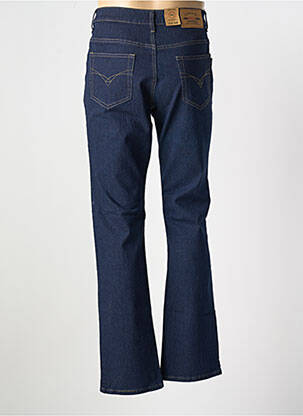 Jeans coupe droite stretch taille normale bleu fonce DALEX homme