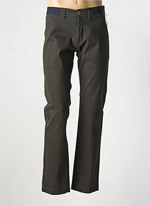 Pantalon droit stretch taille normale vert COFOX homme