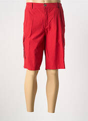 Bermuda rouge COFOX pour homme seconde vue