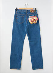 Jeans coupe droite bleu WHOOPER pour homme seconde vue