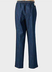Pantalon chino bleu LUIGI MORINI pour homme seconde vue