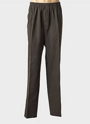 Pantalon chino marron LUIGI MORINI pour homme seconde vue