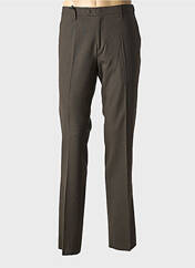 Pantalon slim marron PIERRE D'ARLANC pour homme seconde vue