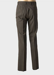 Pantalon slim marron PIERRE D'ARLANC pour homme seconde vue