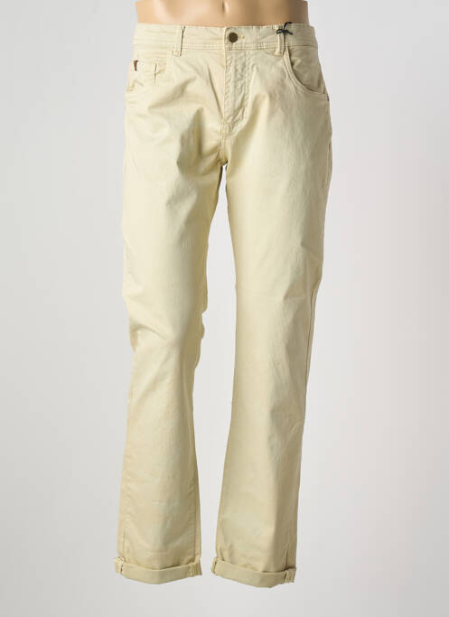 Pantalon droit beige PARTNER'S pour homme