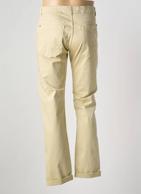 Pantalon droit beige PARTNER'S pour homme