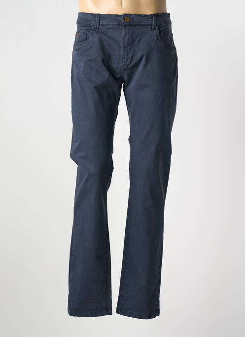 Pantalon droit bleu PARTNER'S pour homme