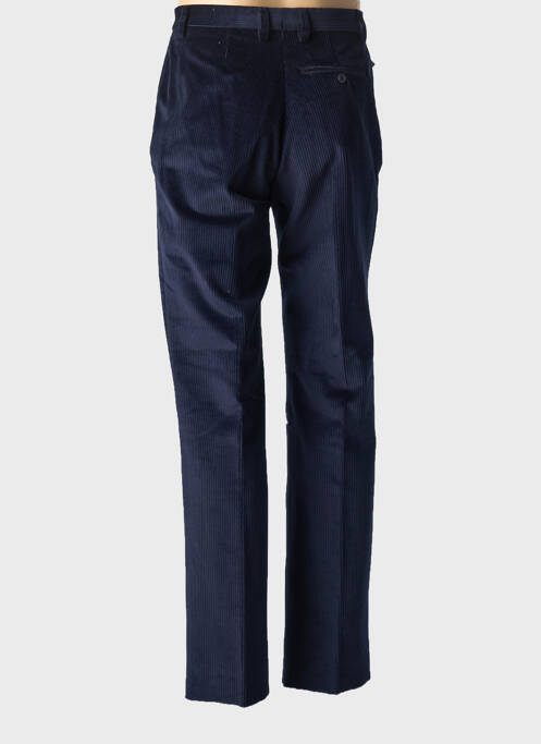 Pantalon droit bleu PIERRE D'ARLANC pour homme