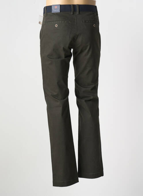 Pantalon droit vert COFOX pour homme