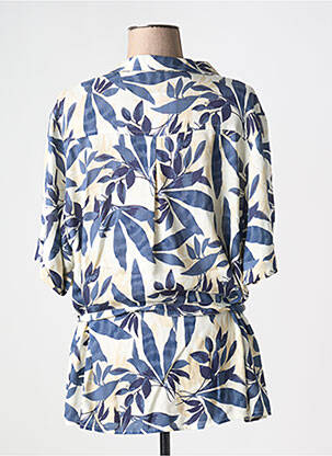 Tunique manches courtes manches courtes bleu GRIFFON femme