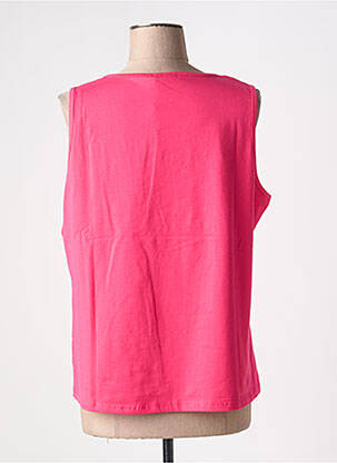 Débardeur stretch sans manche rose MCM femme