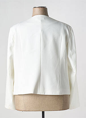 Boléro col rond blanc GREGORY PAT femme