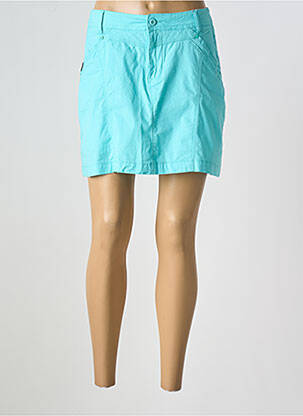 Jupe courte poches bleu S.QUISE femme