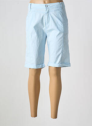 Bermuda bleu S.QUISE pour femme