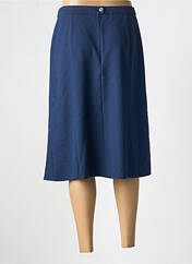 Jupe mi-longue bleu FRANCE RIVOIRE pour femme seconde vue