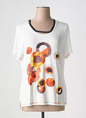 T-shirt beige FRANCE RIVOIRE pour femme seconde vue