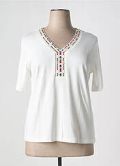 T-shirt beige GRIFFON pour femme seconde vue