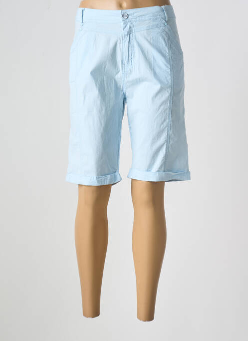 Bermuda bleu S.QUISE pour femme