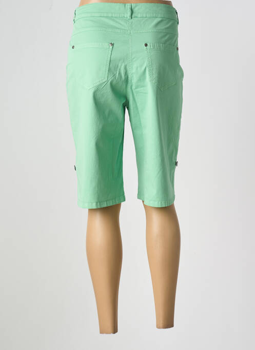 Bermuda vert GUY DUBOUIS pour femme