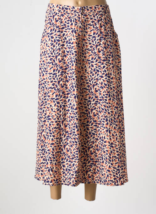 Jupe longue rose EMI-JO pour femme