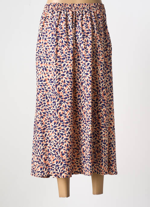 Jupe longue rose EMI-JO pour femme