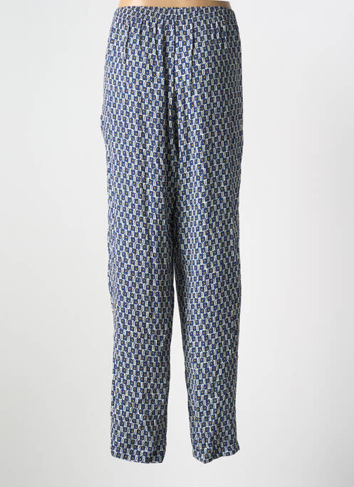 Pantalon droit bleu GRIFFON pour femme