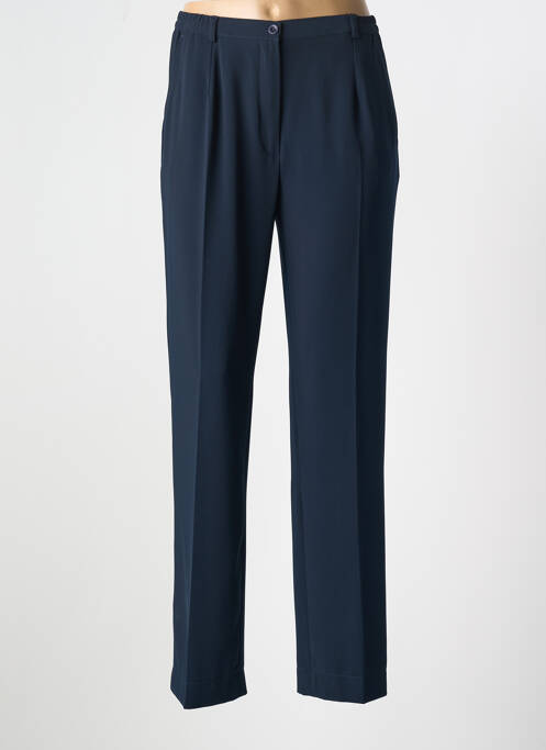 Pantalon droit bleu GRIFFON pour femme