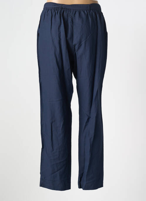 Pantalon droit bleu GRIFFON pour femme