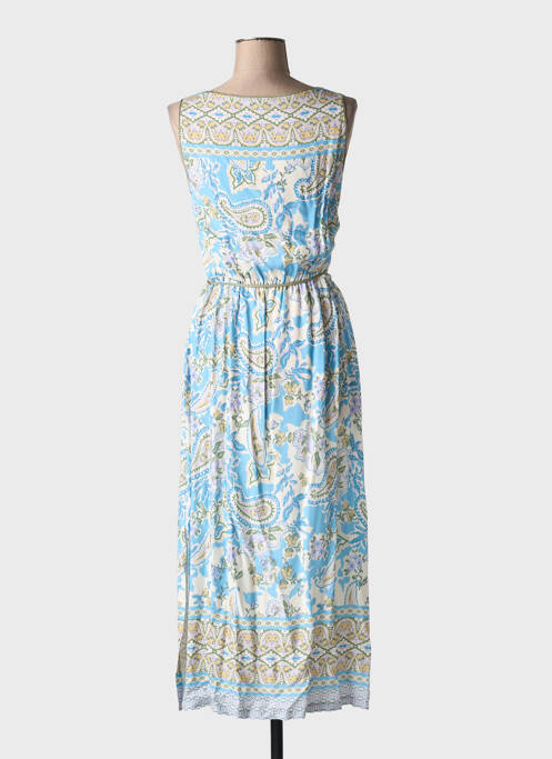 Robe longue bleu MASSANA pour femme