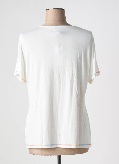 T-shirt beige FRANCE RIVOIRE pour femme