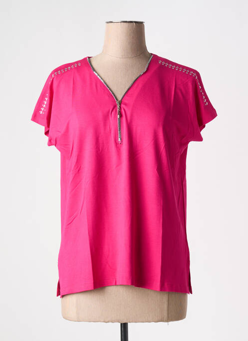 T-shirt rose MERI & ESCA pour femme