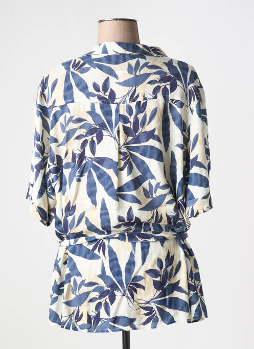 Tunique manches courtes bleu GRIFFON pour femme