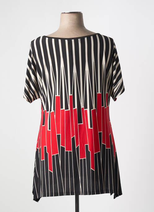 Tunique manches courtes noir PURPLEROSE pour femme