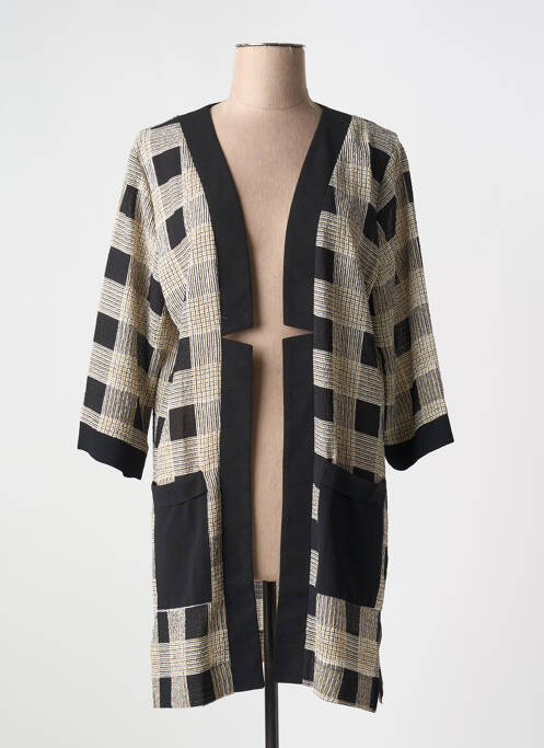 Veste kimono noir HALO PARIS pour femme