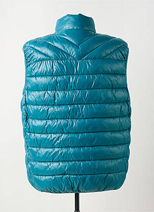 Doudoune poches sans capuche bleu PARTNER'S homme
