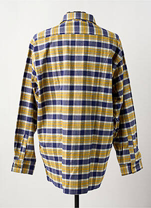 Chemise manches longues poches jaune LA FORESTIERE homme