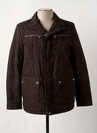 Doudoune manches longues sans capuche marron COFOX homme