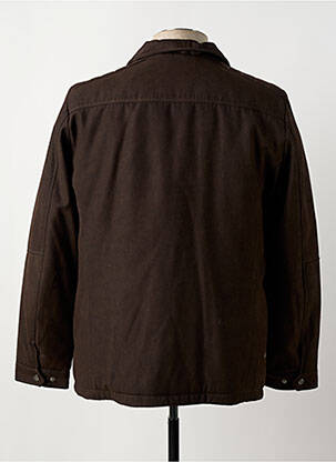 Doudoune poches sans capuche marron COFOX homme