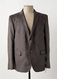 Blazer finition intérieure doublure imprimée gris PETER COFOX homme