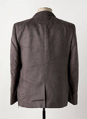 Blazer finition intérieure doublure imprimée gris PETER COFOX homme