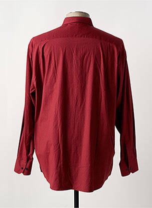 Chemise manches longues imprimé fantaisie rouge LOUIS VICTOR homme