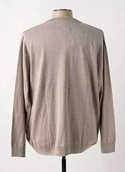 Gilet manches longues beige LOUIS VICTOR pour homme seconde vue