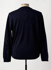 Gilet manches longues bleu LOUIS VICTOR pour homme seconde vue