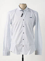 Chemise manches longues blanc DELAHAYE pour homme seconde vue