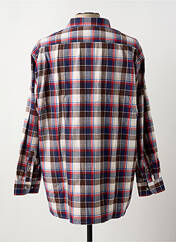 Chemise manches longues rouge GIVERDY pour homme seconde vue