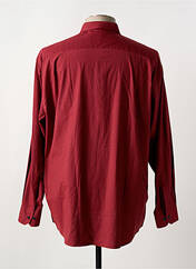 Chemise manches longues rouge LOUIS VICTOR pour homme seconde vue
