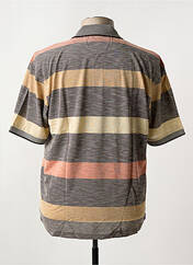 Polo marron LOUIS VICTOR pour homme seconde vue