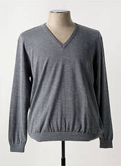 Pull gris LOUIS VICTOR pour homme seconde vue